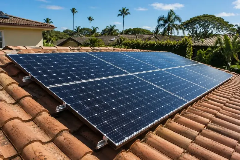 Installation de panneaux solaires à Valdurenque